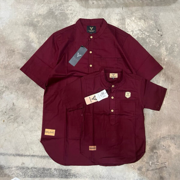 Bravekids - BISA Couple Koko Qurta Pakistan Ayah Dan Anak Premium Cotton Sigaret